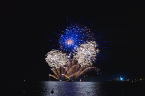 Lavena Ponte Tresa - fuochi d'artificio